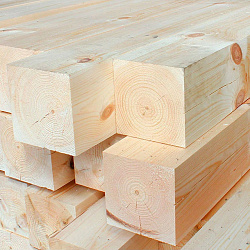 Брус 100×100×6000 мм (сосна, 1 сорт)