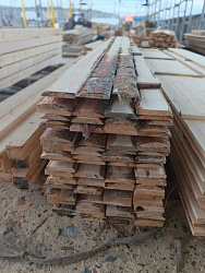 Доска обрезная 25×150×6000 мм (сосна, 3 сорт)